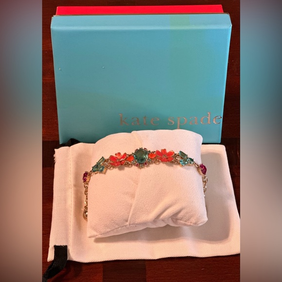 EUC Kate Spade Floral Bracelet - Picture 2 of 4